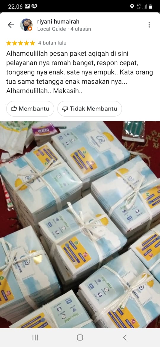 jasa aqiqah tangerang selatan tangsel bintaro bsd ciputat pamulang pondok aren