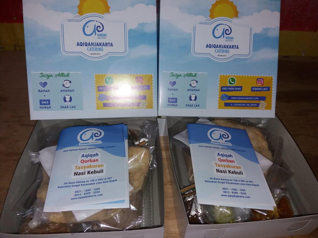 Paket Nasi Box Kotak Kebuli Depok
