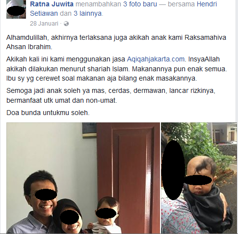 Rekomendasi Aqiqah Jakarta Bekasi Depok