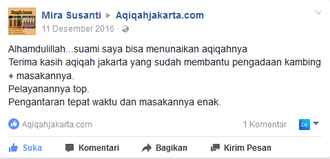 Rekomendasi Aqiqah Jakarta Bekasi Depok